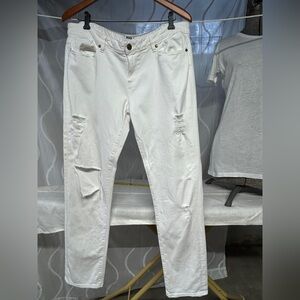 PAIGE Crisp White Denim Jeans